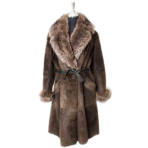 ysl fur coat